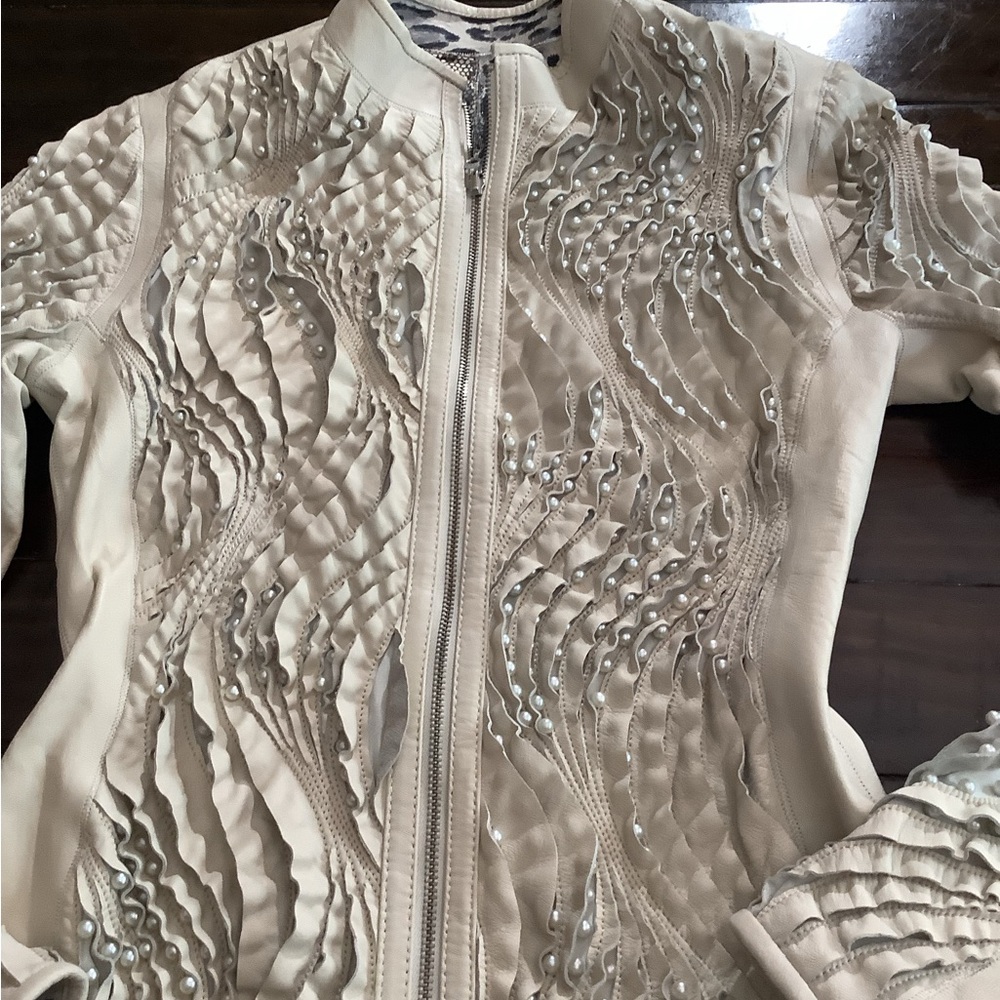 Figure flaCream lame leather forever completely reversible - Picture 13 of 16